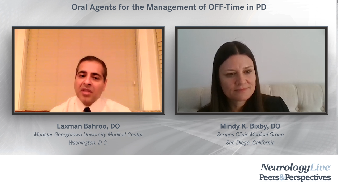 Oral Agents for the Management of OFF Time in PD 