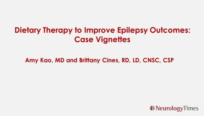 Dietary Therapy to Improve Epilepsy Outcomes: Case Vignettes