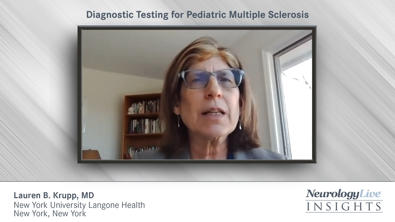 Diagnostic Testing for Pediatric Multiple Sclerosis 