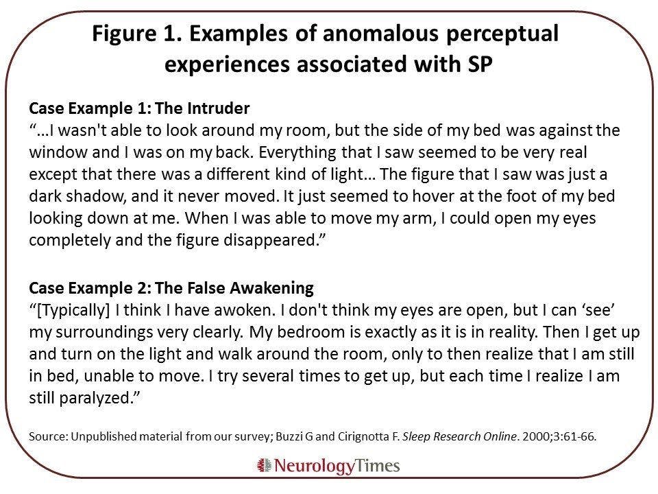 anomalous perceptual experiences